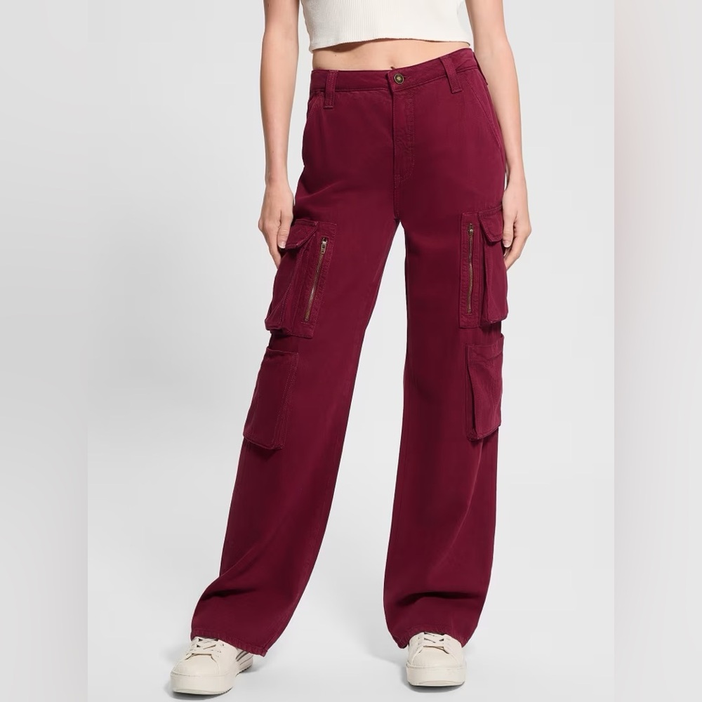 🌺🌺🌺 GUESS Eco Kori Cargo Pants SIZE 28